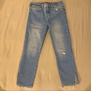 Abercrombie High Rise Ankle Jeans